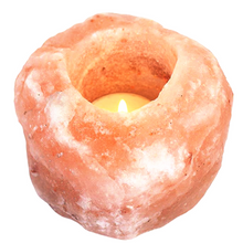 Load image into Gallery viewer, Himalayan Salt Candle Holders

