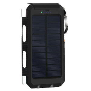 Solar Power Battery Phone Charger/Flashlight