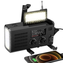 Load image into Gallery viewer, Solar Emergency Flashlight Radio
